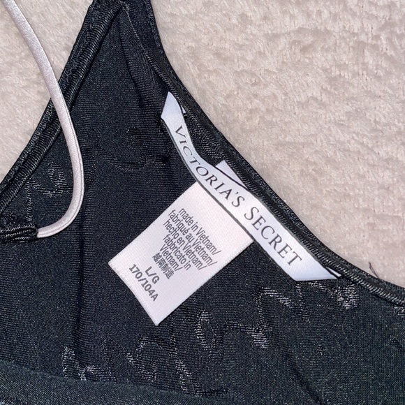 NWOT Victoria's Secret Black Sleepwear Tank Top Size Large - Picture 4 of 7